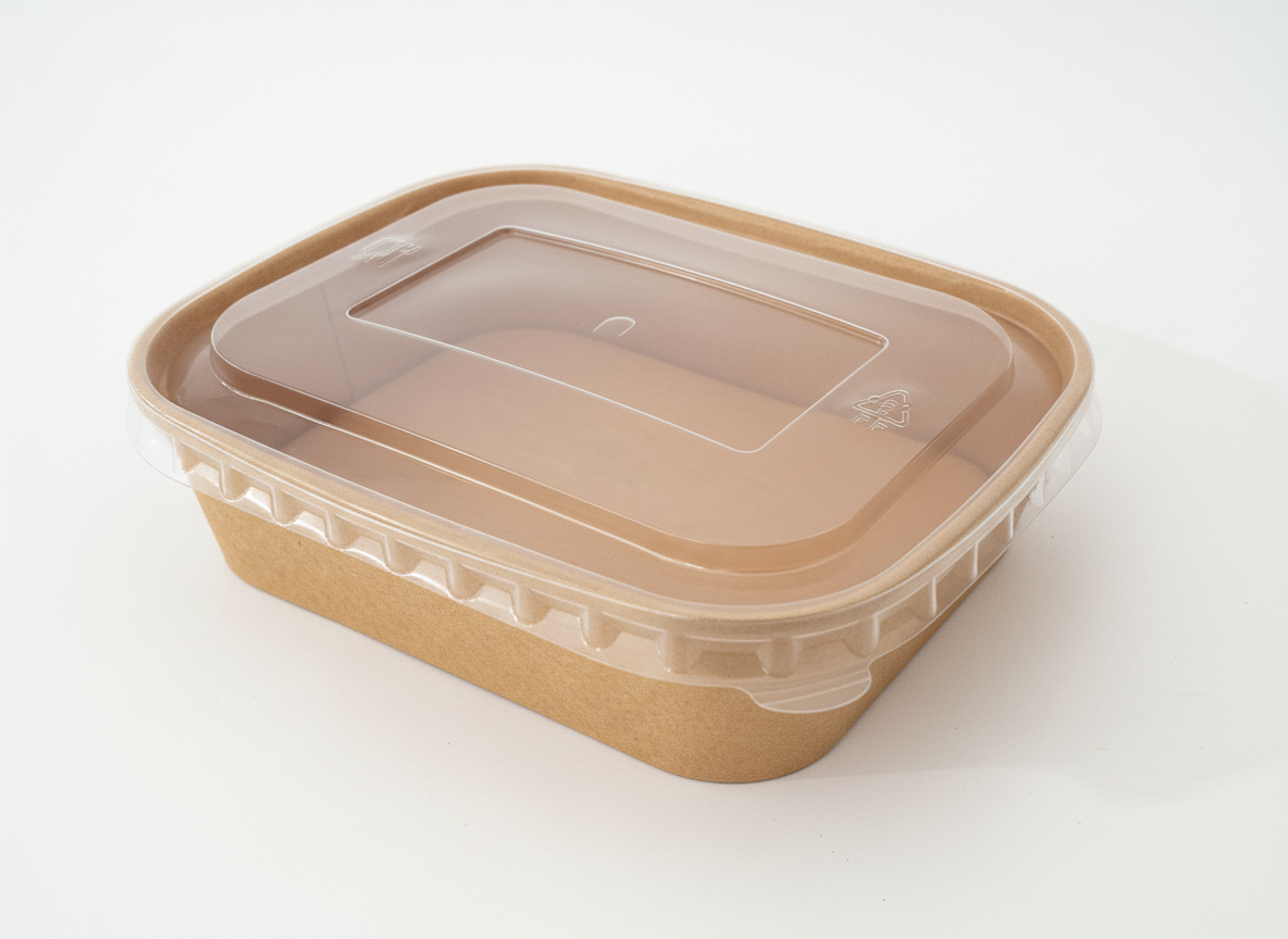 Tapa para bowl rectangular pp